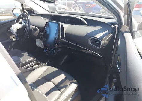 2021 Toyota Prius Prime Limited из США, поврежденный, VIN JTDKAMFP9M3178768